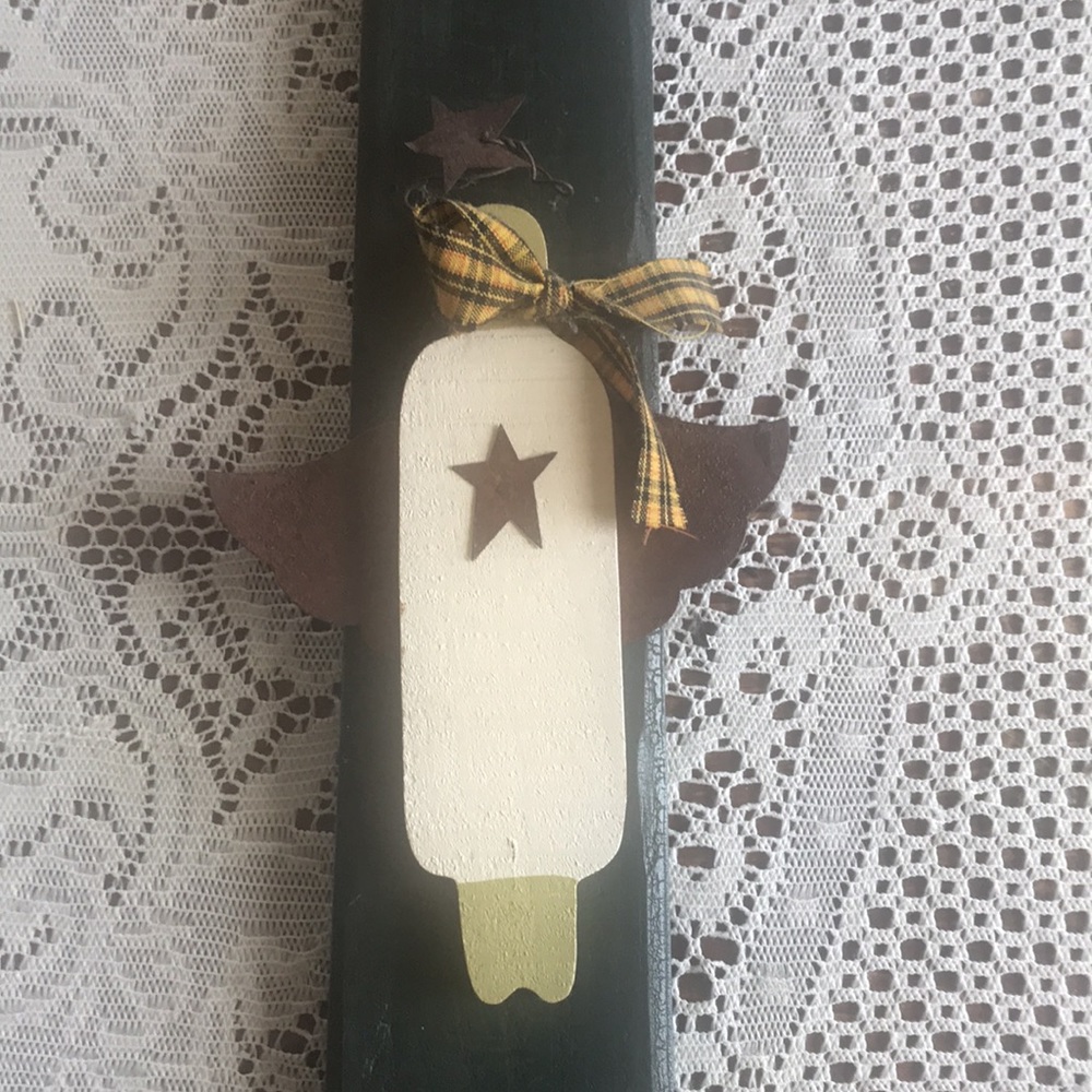 Rustic candle holder - Picture 2 of 4